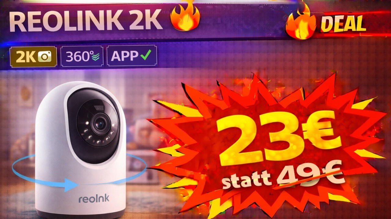 Deal des Tages: Reolink 2K Innenkamera &ndash; nur 23&euro;! 🔥 | MyDailyBrands
