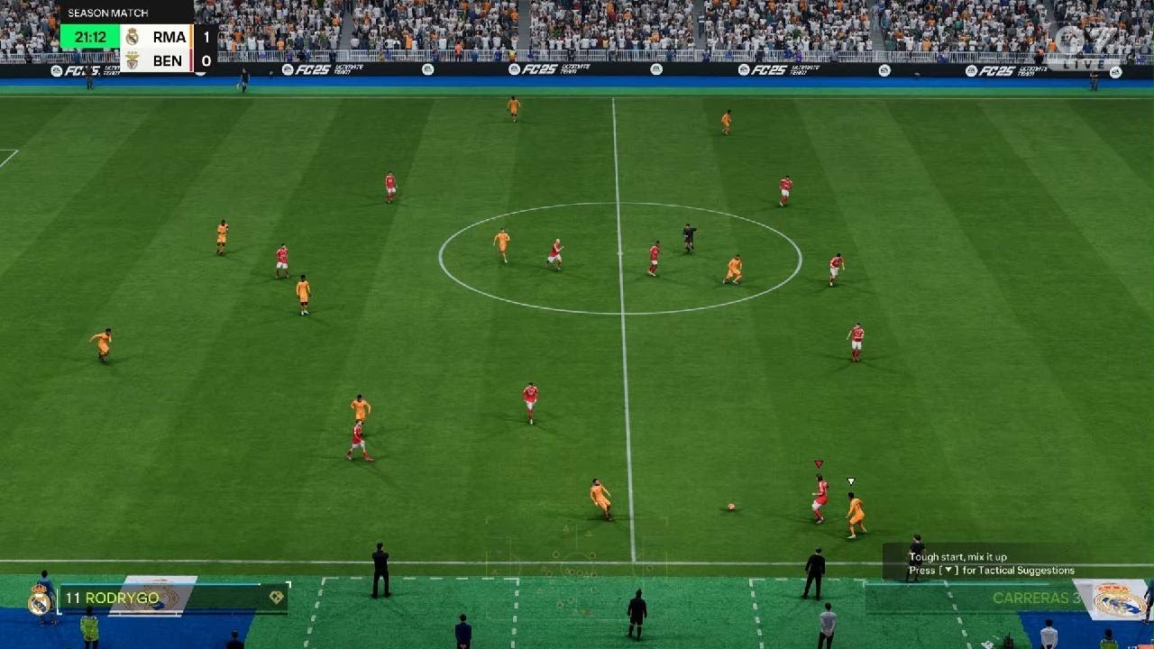 FC 25 Seasons - RMA vs BEN (full game)