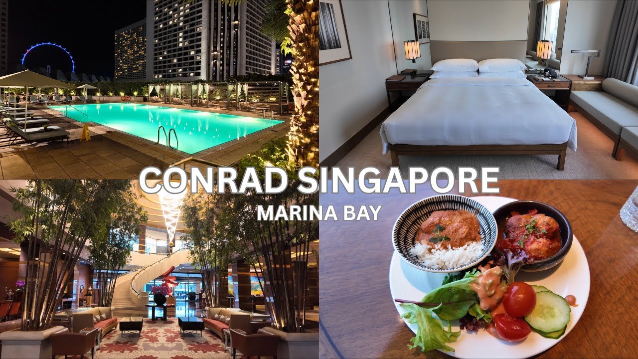 Conrad Singapore Marina Bay | Hotel Tour + Executive Lounge