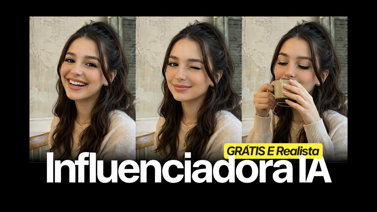 Como criar um influenciador de IA GRATUITAMENTE! Influenciador de IA super-realista