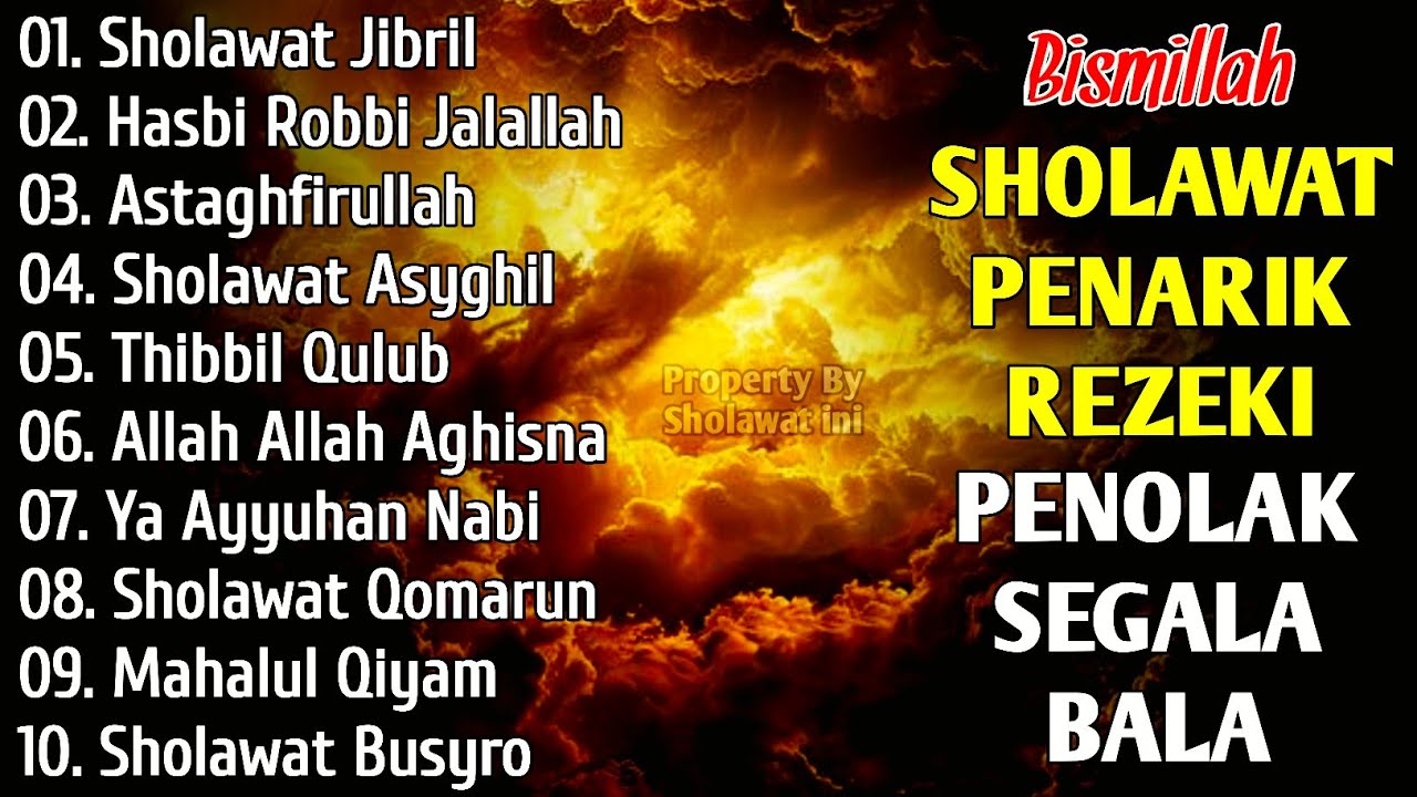 SHOLAWAT JIBRIL PEMBUKA PINTU REZEKI Astaghfirullah SHOLAWAT NABI MERDU TERBARU 2026