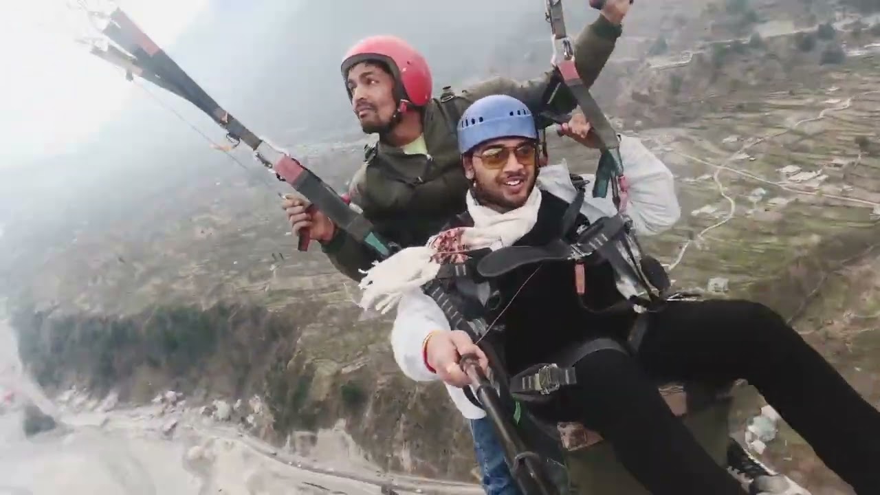 Paragliding at Himachal pardesh | dobhi flyin