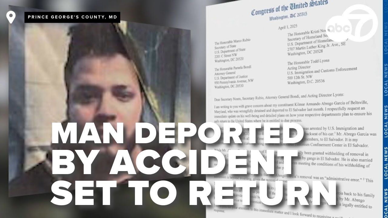 Federal judge orders return of Maryland father mistakenly deported to El Salvador prison