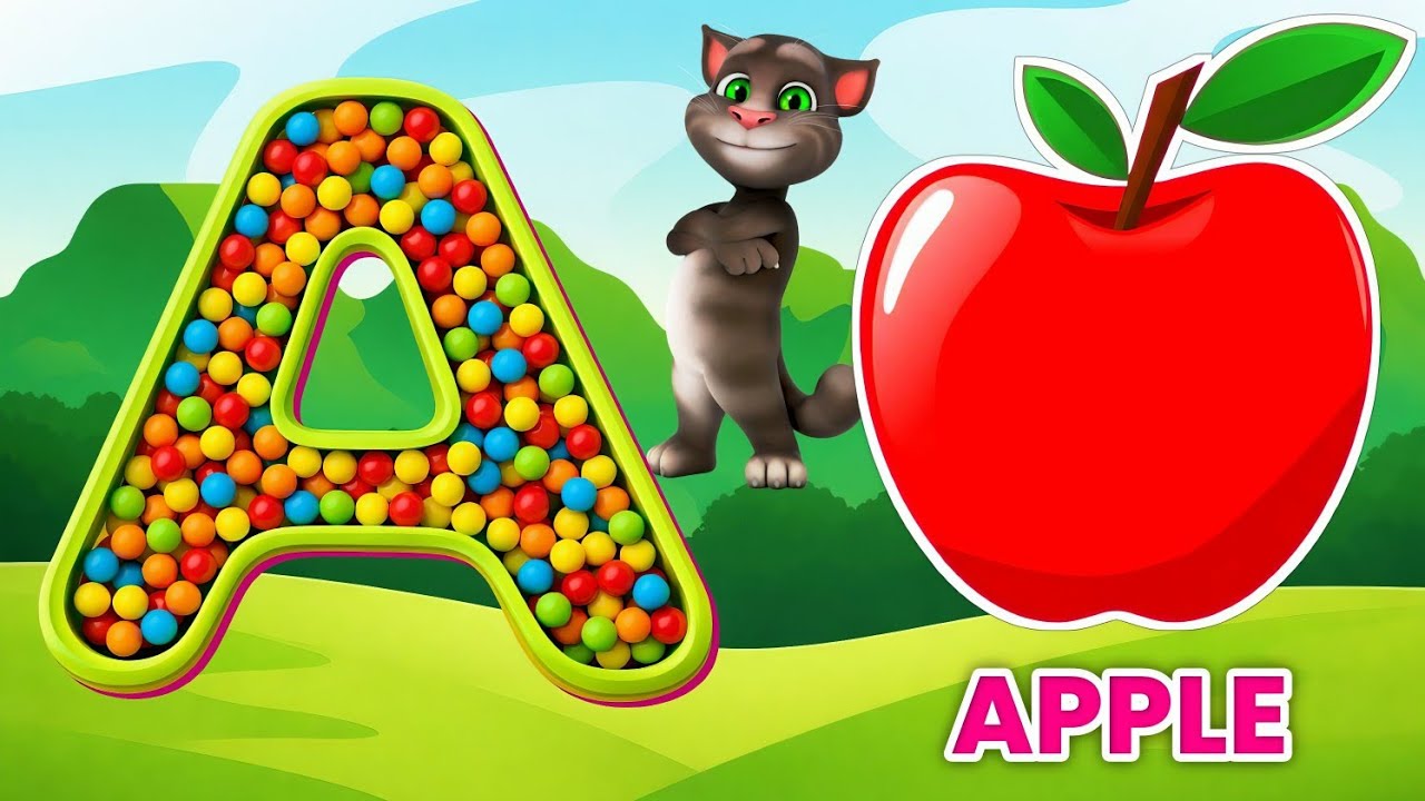 A for apple | अ से अनर | abcd | песни про алфавит для детского сада #детскаяпесня