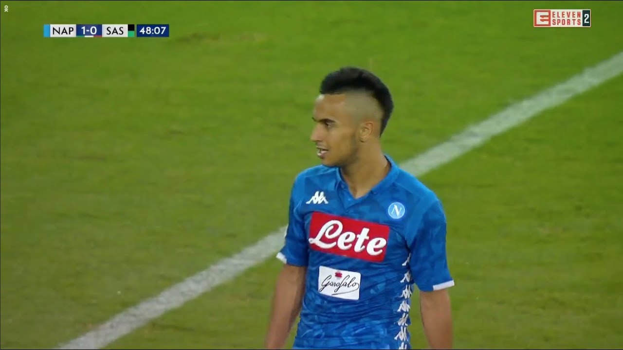 Adam Ounas vs Sassuolo (07/10/2018) HD 1080p - Amazing Skills