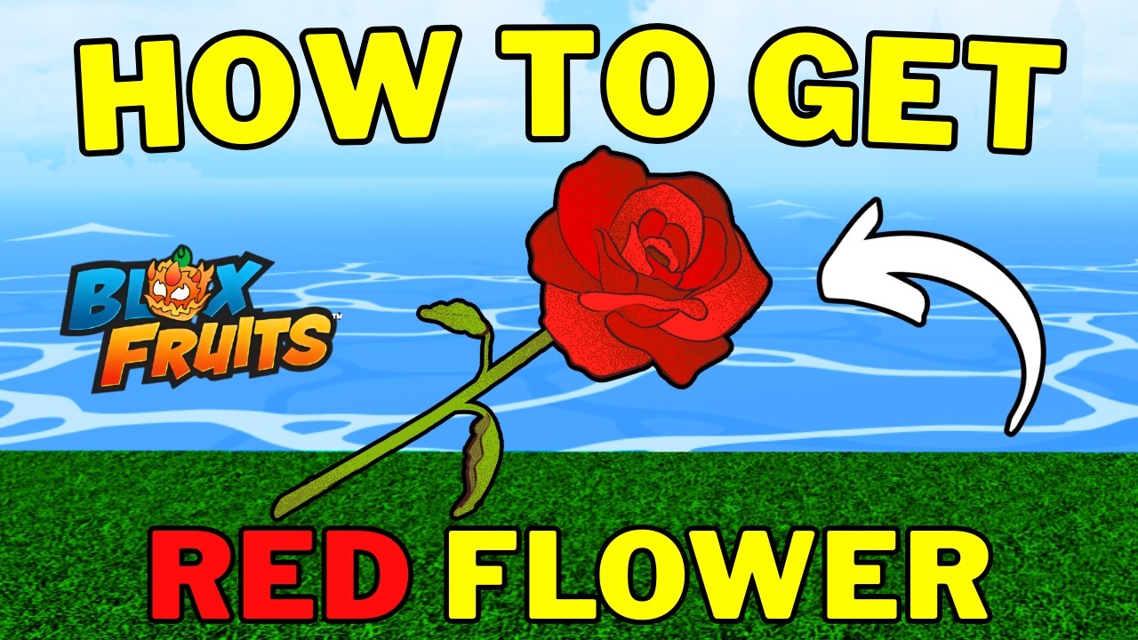 Where To Find Red Flowers in Blox Fruits | All 5 Red Flower Locations
