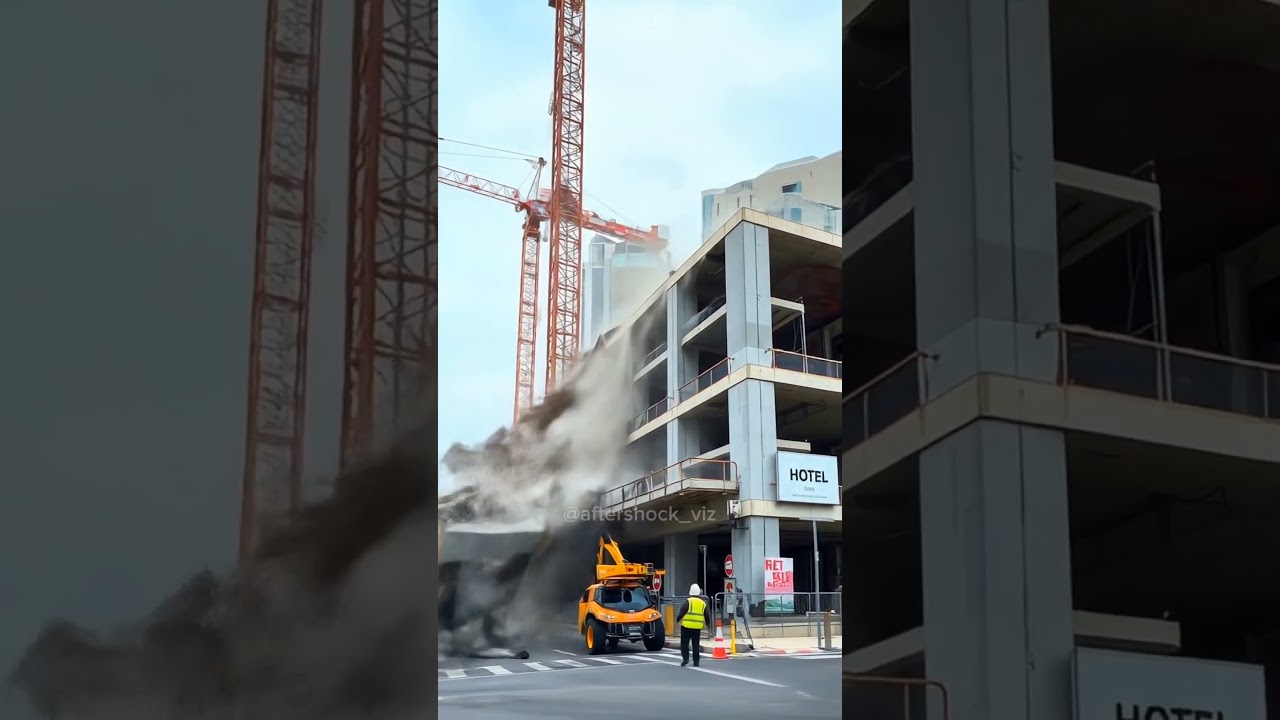 building collapse #shorts #ai #disaster