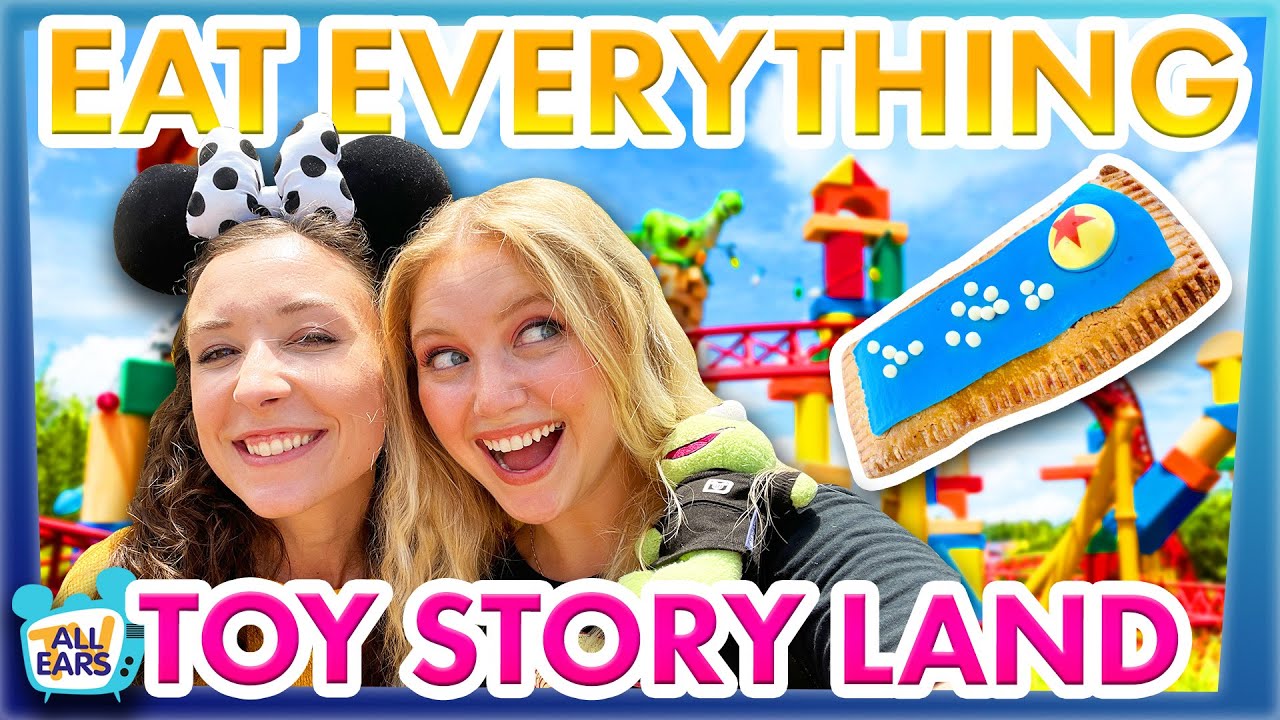 Disney World FOOD CHALLENGE -- Toy Story Land