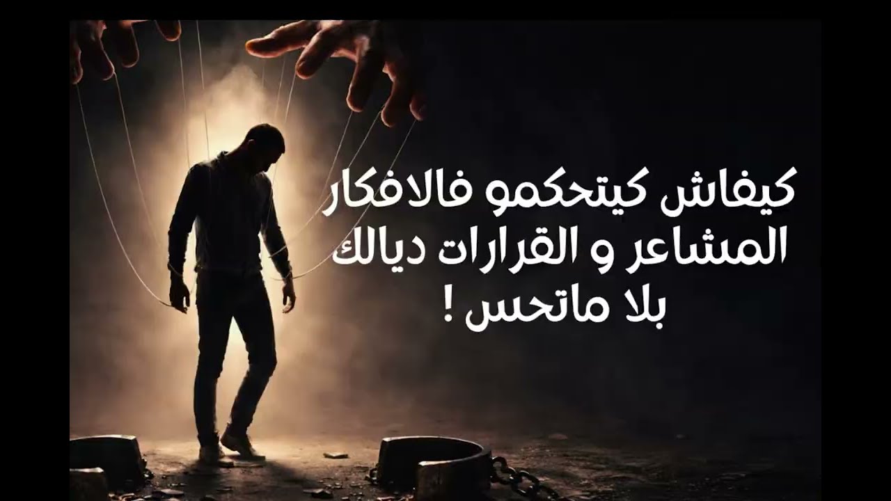 كيفاش كايتحكمو فافكارك فالمشاعر ديالك وقراراتك بلا ما ماتحس ؟؟كيفاش تعاود تاخد الكنترول من يديهم ! 