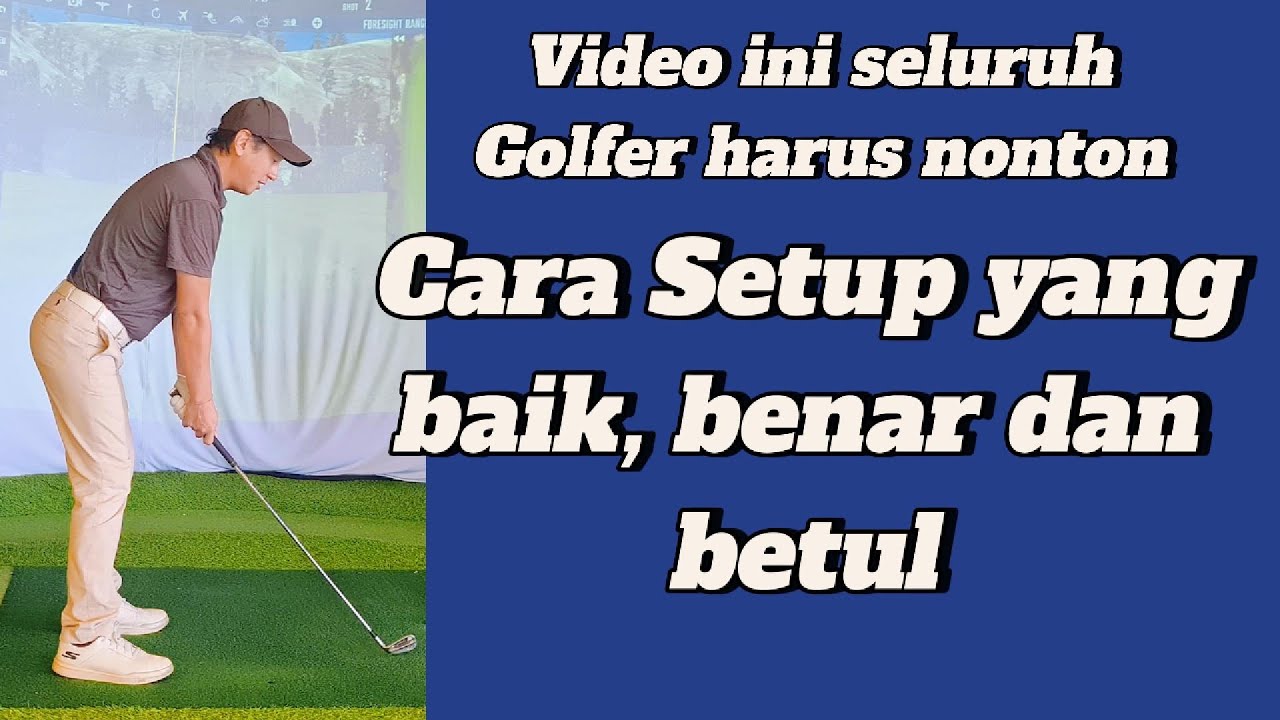 Golf Lab cara setup semua club dan sesuai postur tubuh. video ini harus nonton semua golfer !