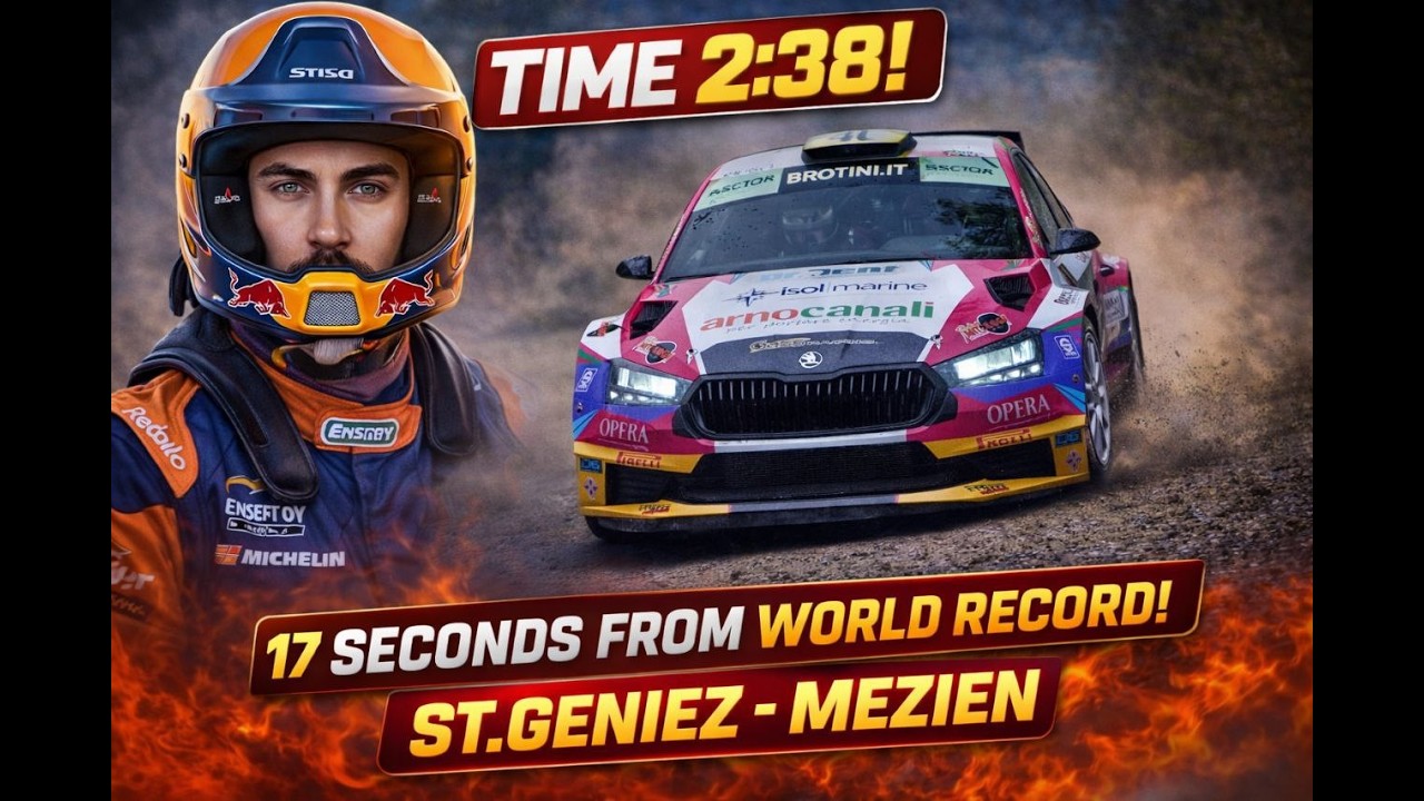 2:38 – Skoda Fabia Rally2 | 17s Off World Record | A. Suárez 🇮🇨
