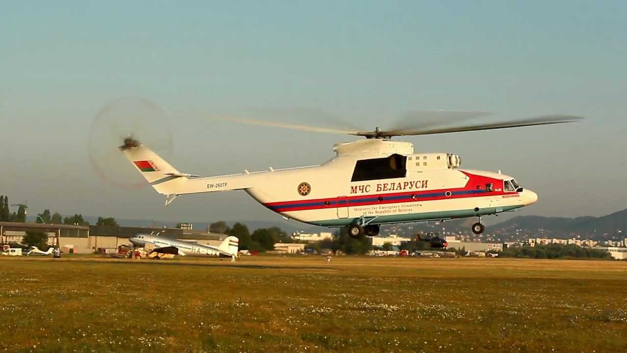 Mil Mi-26 (World's largest helicopter) at Budaörs (EW-260TF)