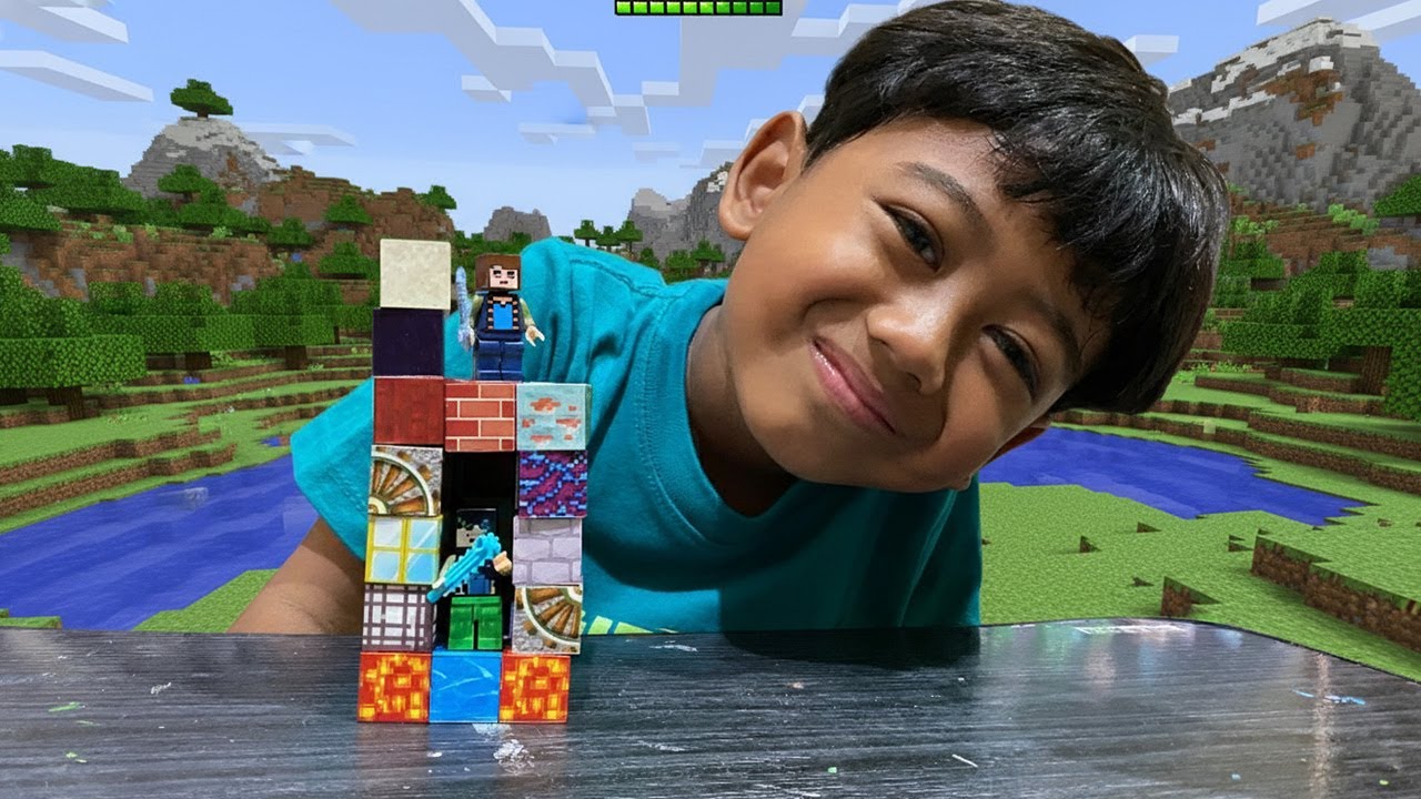 Unboxing Minecraft Magnetic Blocks Langka! Koleksi Mainan Terbaru yang Wajib Dimiliki! 🧱🔥