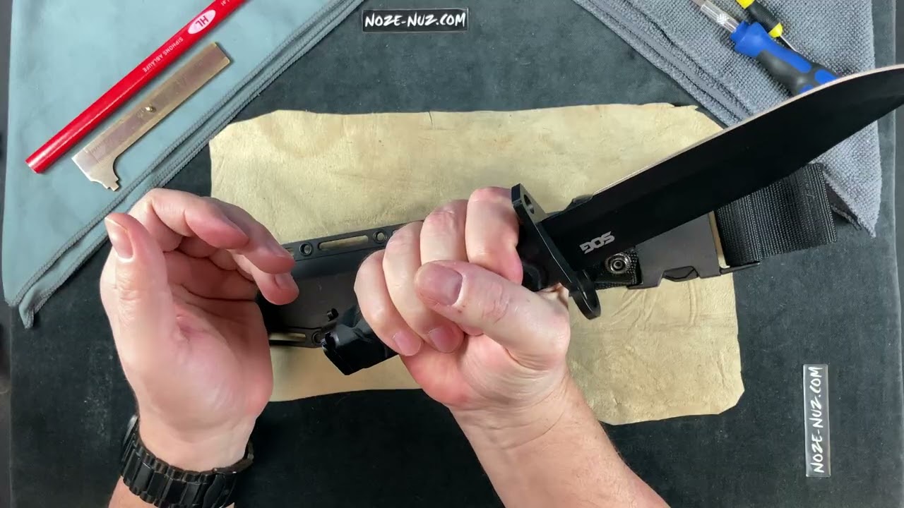 SOGBY1004BX SOG BAR15C Combat Knife Blk