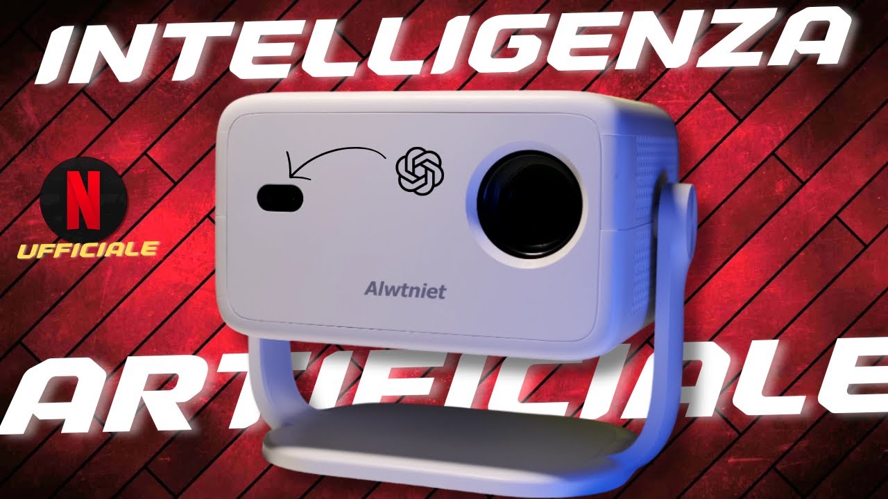 IINTELLIGENZA ARTIFICIALE nel Proiettore Alwtniet L018 NTV