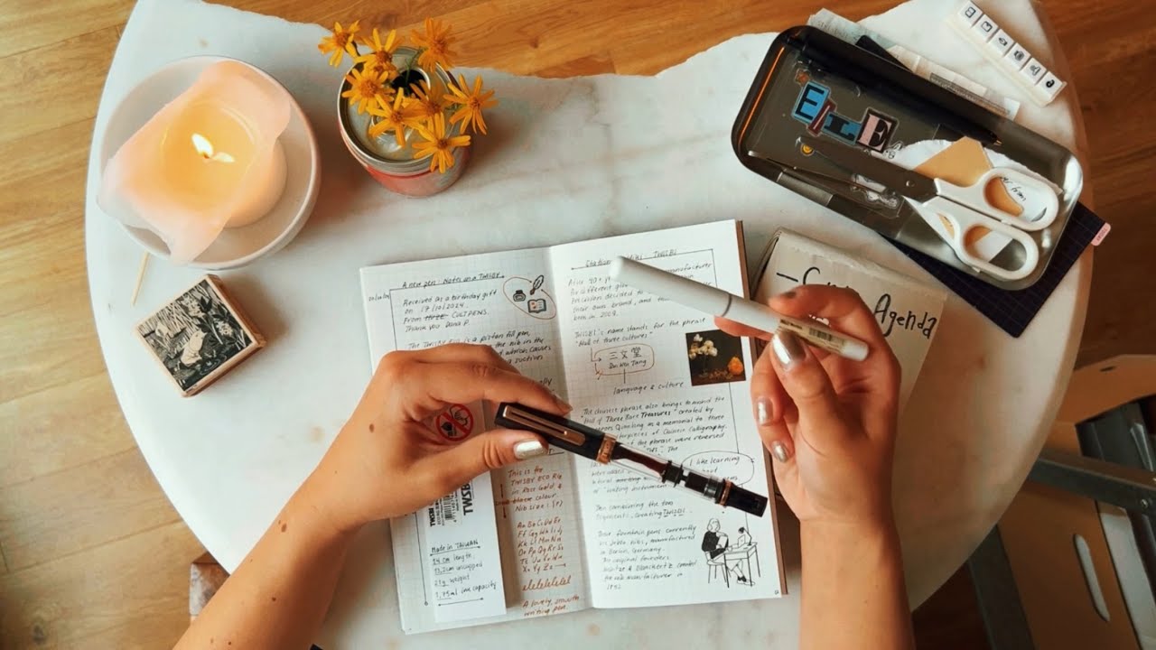A TN insert as a commonplace book? ~ feat. fountain pen excitement °~