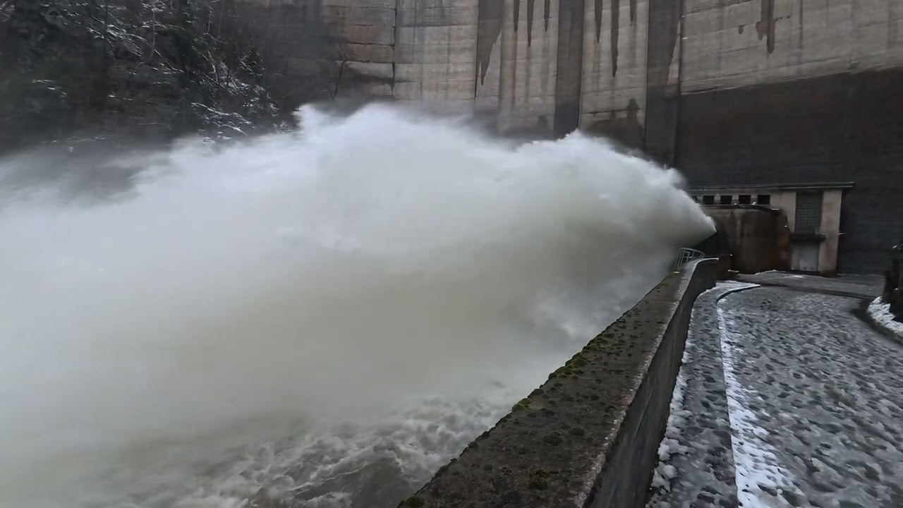 Grundablass Okertalsperre, 23.12.2023