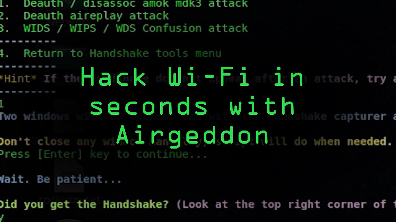 Взлом Wi-Fi за считанные секунды с помощью Airgeddon и Parrot Security OS [Руководство]