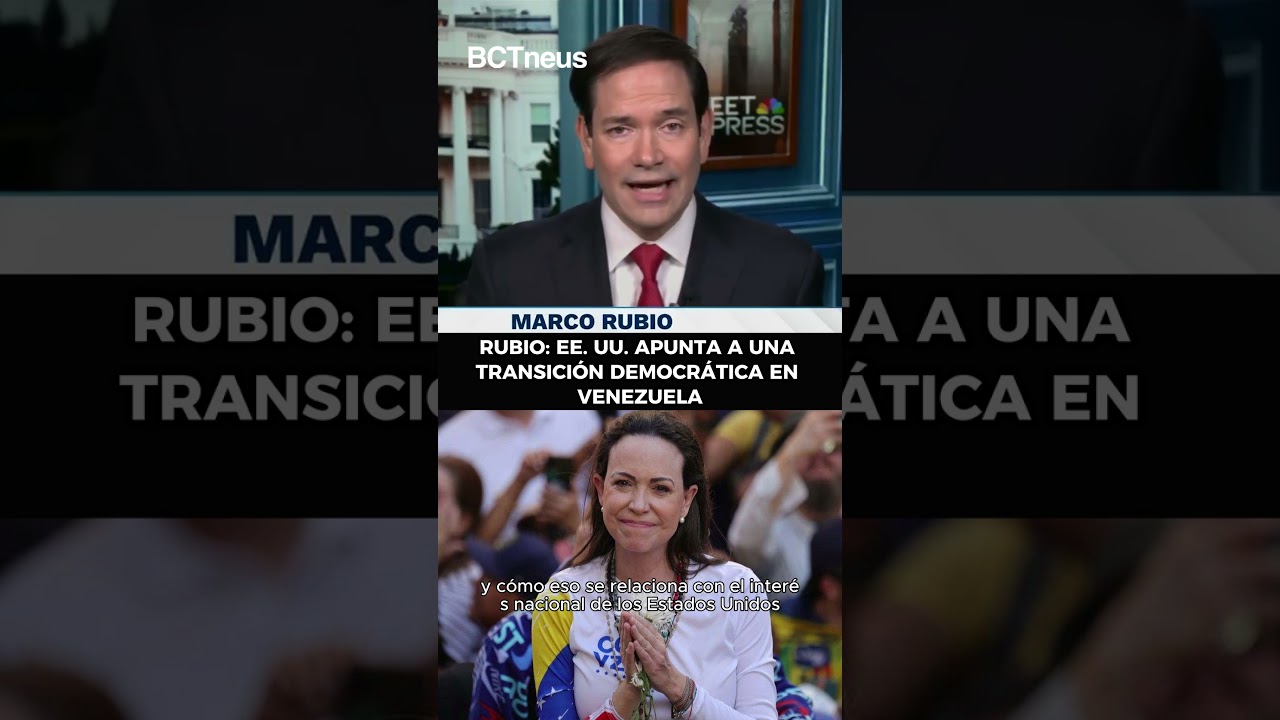 RUBIO: EE. UU. APUNTA A UNA TRANSICI&Oacute;N DEMOCR&Aacute;TICA EN VENEZUELA