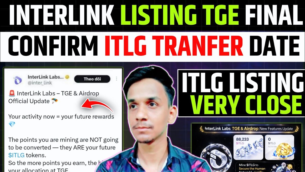 INTERLINK NETWORK LISTING TGE CONFIRM ✍️ INTERLINK NETWORK NEW UPDATE 📌 INTERLINK AIRDROP LISTING 🚀
