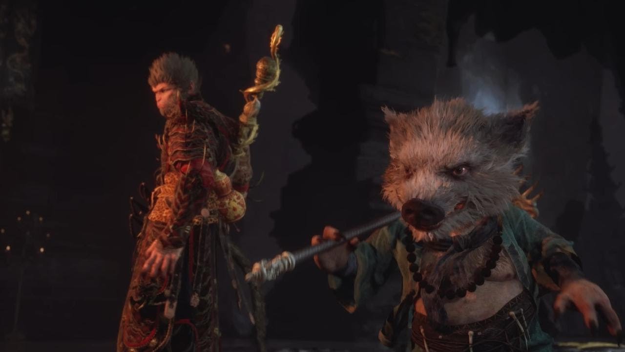 Black Myth: Wukong (Hüter der Brennenden Berge Bossfight)