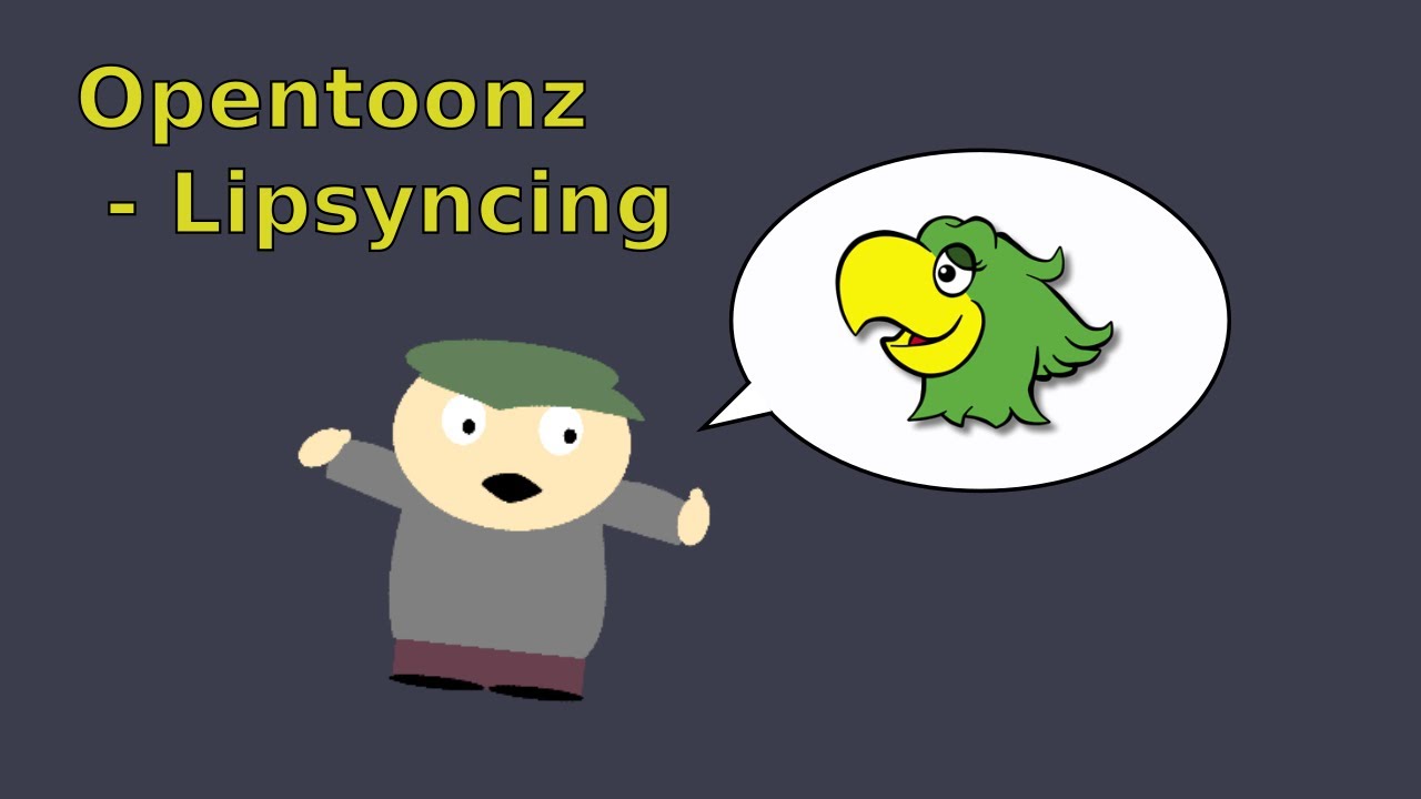 LipSyncing in Opentoonz using Papagayo