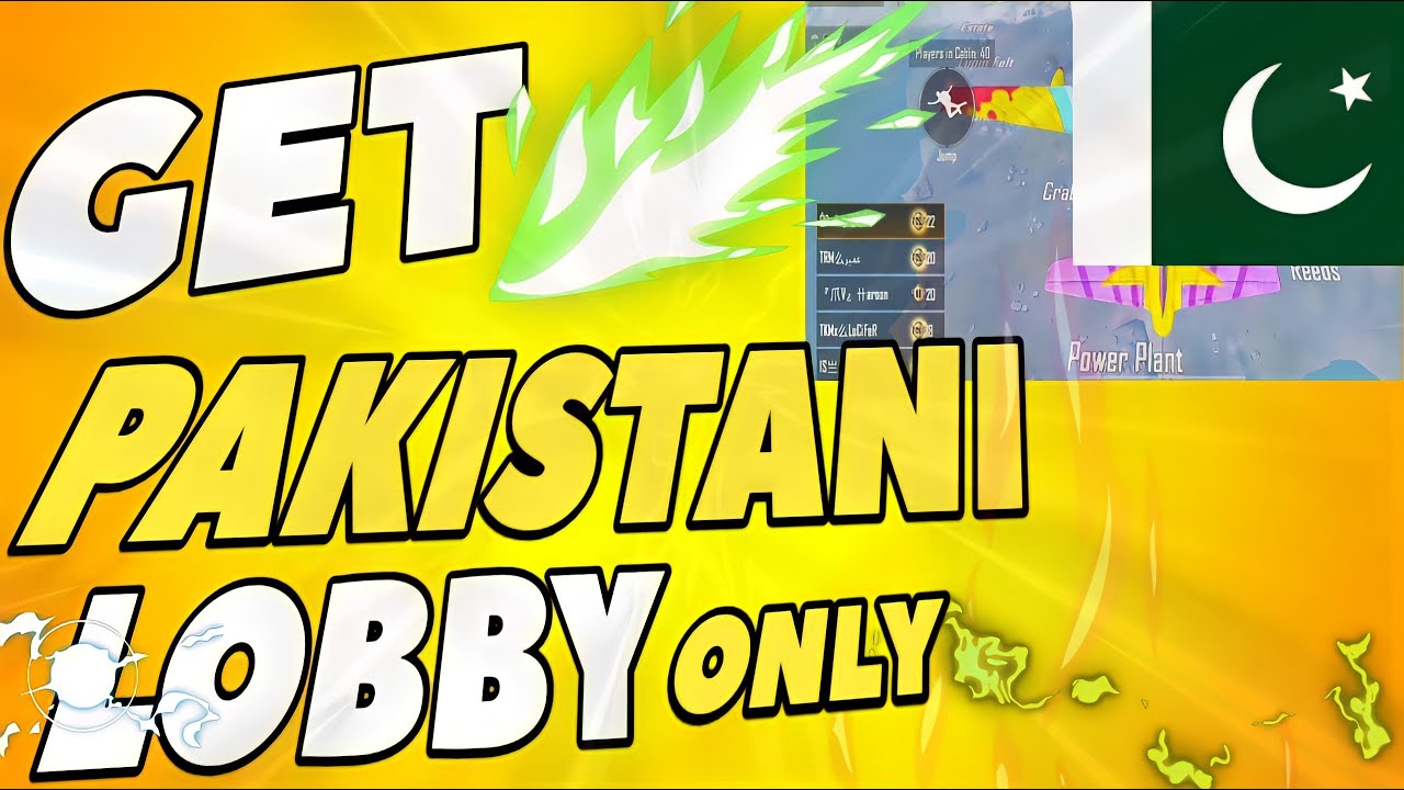 HOW TO GET PAKISTANI LOBBY ONLY IN PUBG MOBILE | SAFDARYT | PUBG MOBILE | #safdaryt #pubgmobile