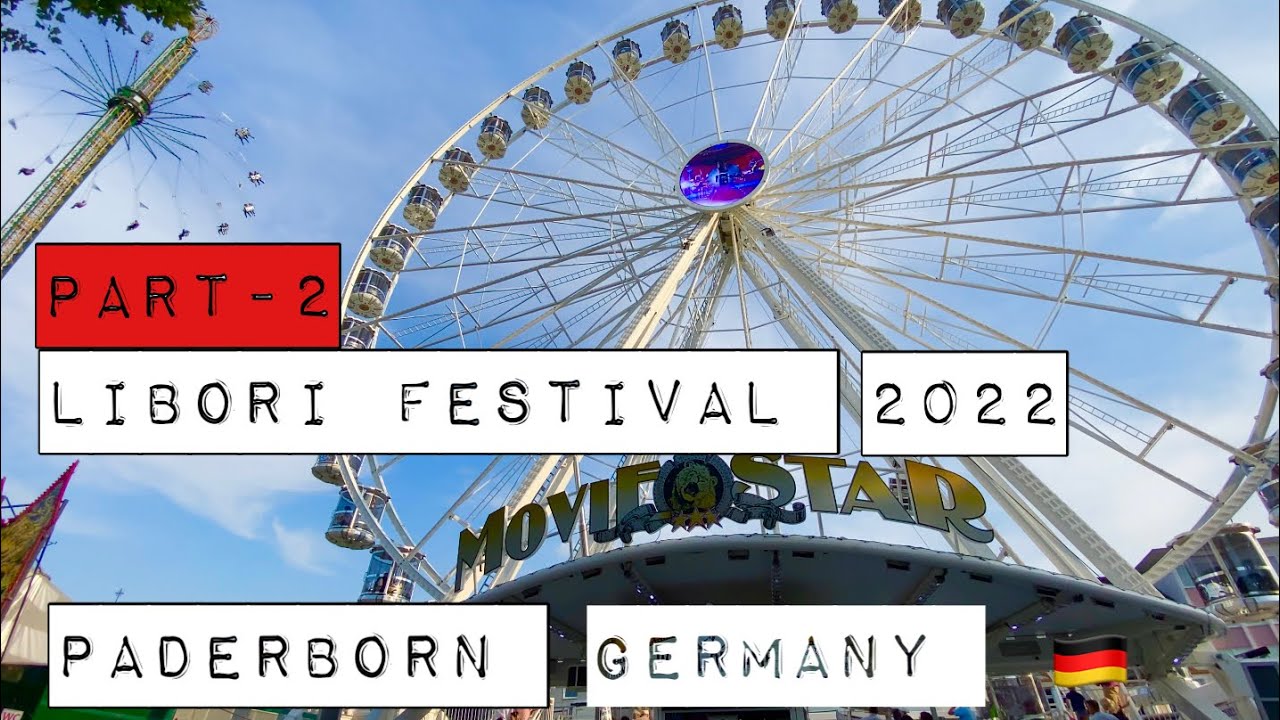 Libori festival | Part 2 | Beer fountain | Fair | Ferries Wheel | Paderborn | Germany 🇩🇪