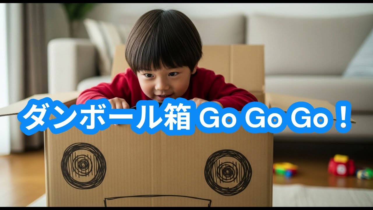 ダンボール箱 Go Go Go！