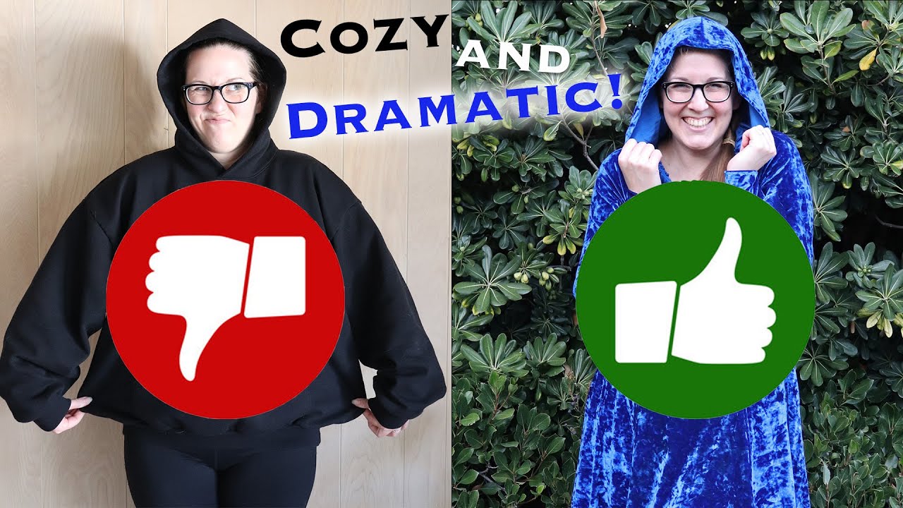 Upgrade From a Boring Hoodie to a Hoodie Dress!