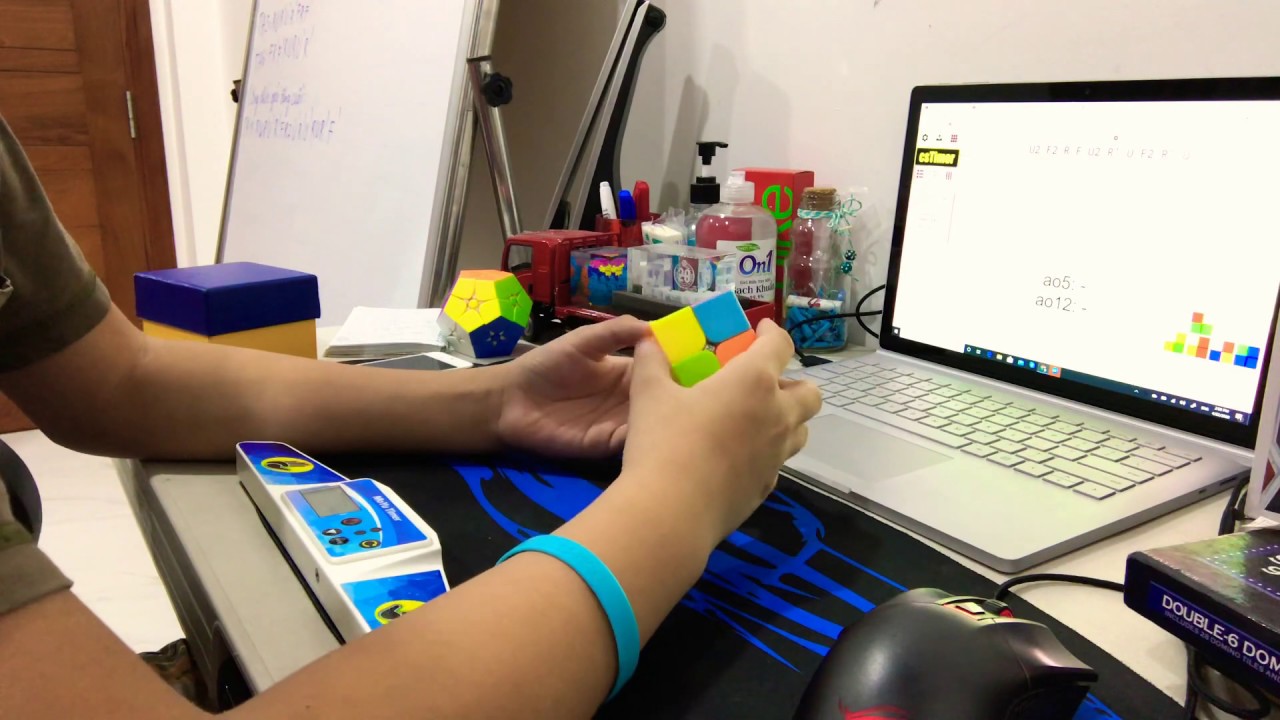 Quick 2x2 solves ( 5.53 Average of 10 )