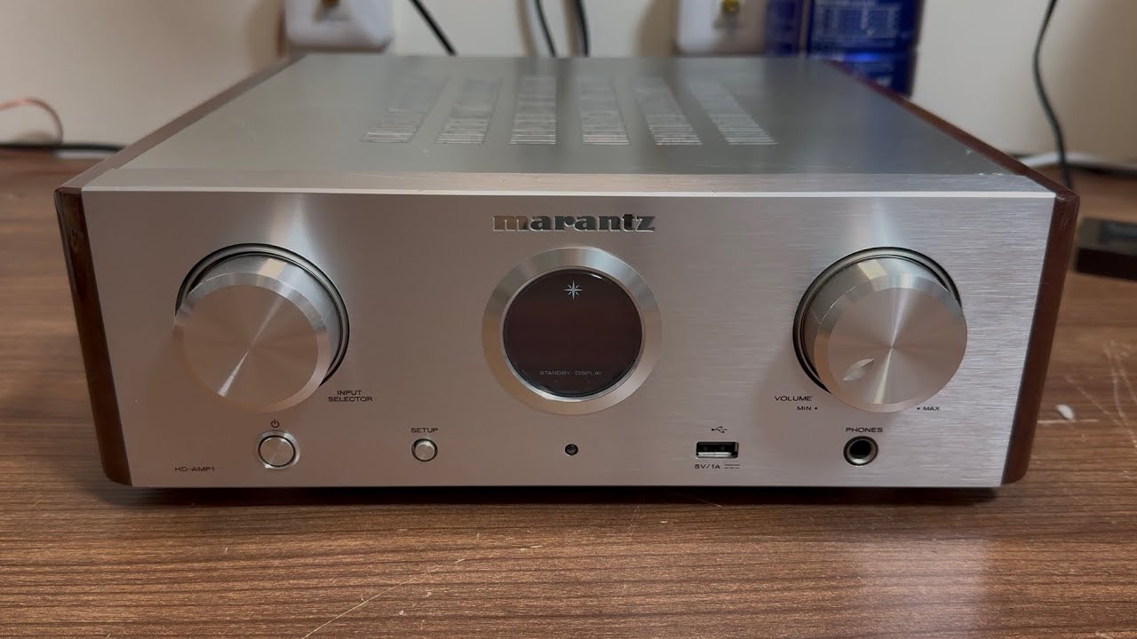 音が片側でないジャンク買った。marantz HD-AMP1 音出し不良 修理