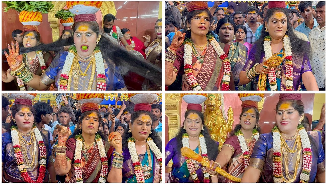 Nisha Kranthi, Vaishnavi & Radhika Bonam at Balkampet Bonalu 2026 | Hyderabad bonalu | Yellamma