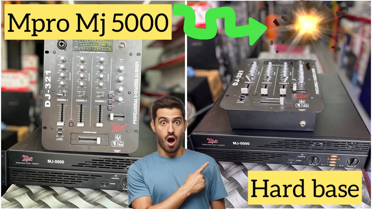 Hard base machine of dj and hard quality of Mpro.... MJ 5000