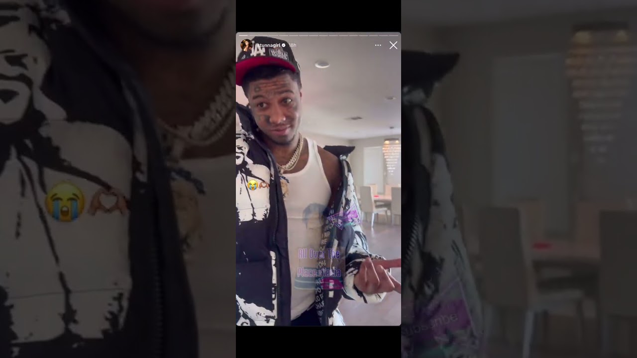 Stunna Boy !? 😮😂👀‼️ This ngga Blueface crippin on Chrisean feelings ♿️ 