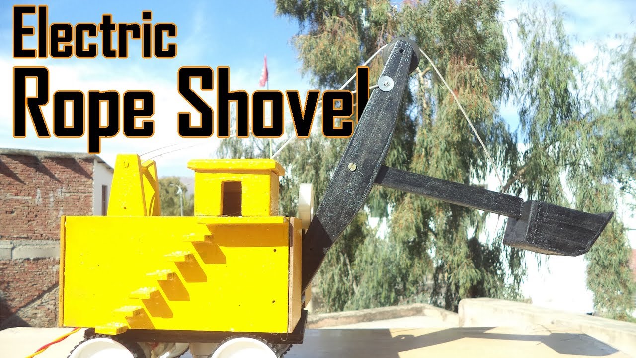 Electric Rope Shovel Project | Mechanical Project | Mining Project