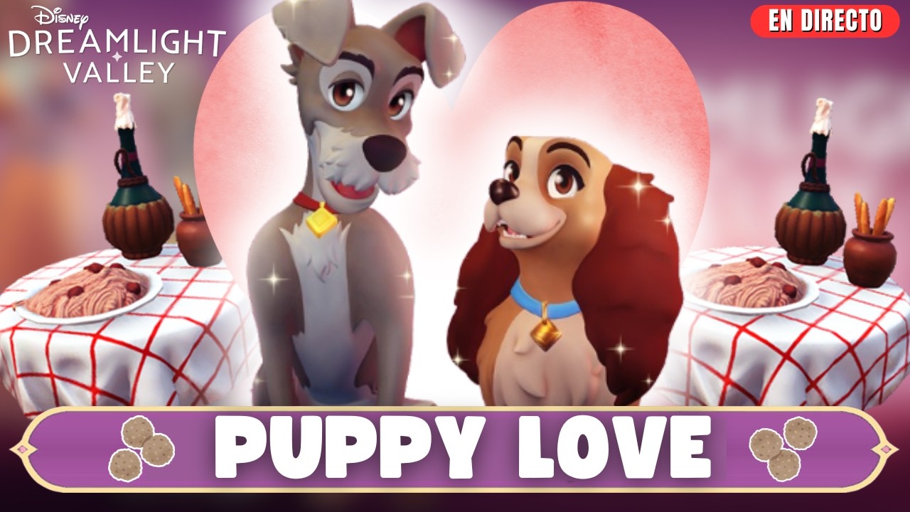 ¡REINA Y GOLFO LLEGAN AL VALLE! 🐶🍝 Nueva actualización Disney Dreamlight Valley