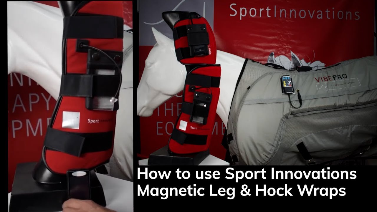 How to use Sport Innovations Magnetic Leg & Hock Wraps
