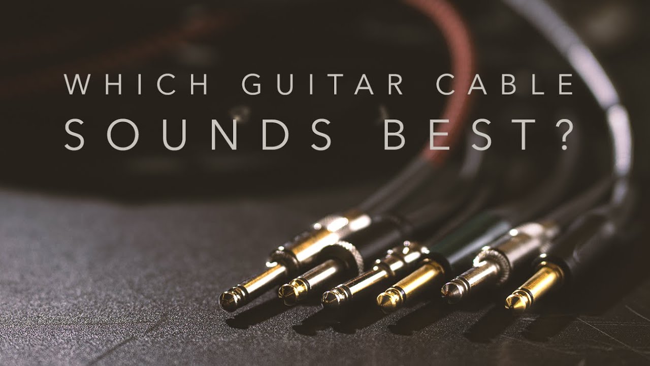 Which Guitar Cable Sounds Best? (Cable Shootout)