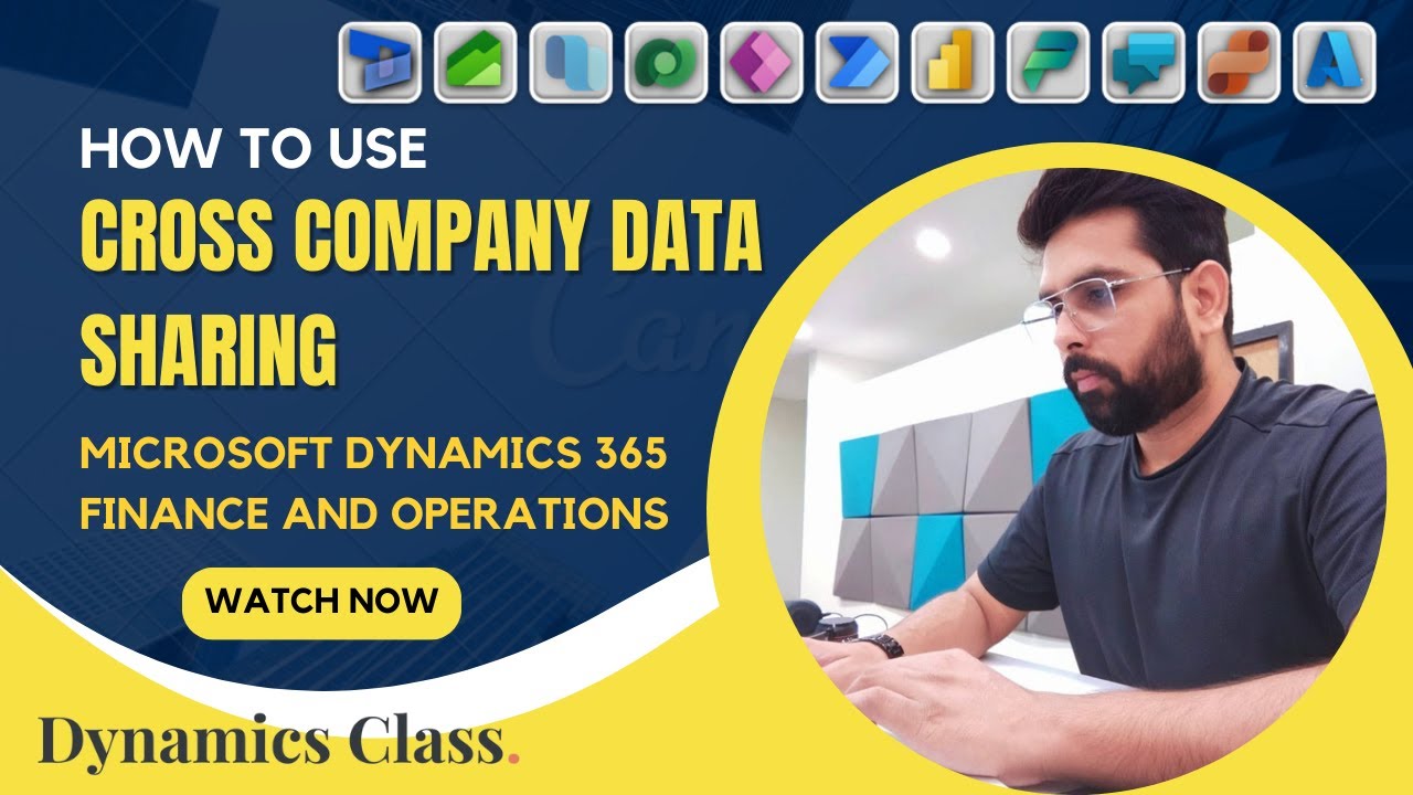 Обмен данными между компаниями в Microsoft Dynamics 365 Finance and Operations