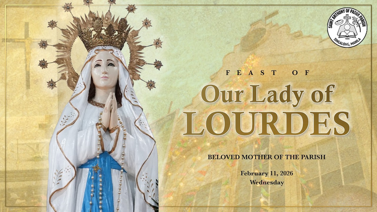 Mass for the Healing of the Sick | Feast of Our Lady of Lourdes | 9:00 AM Holy Mass | Feb 11, 2026