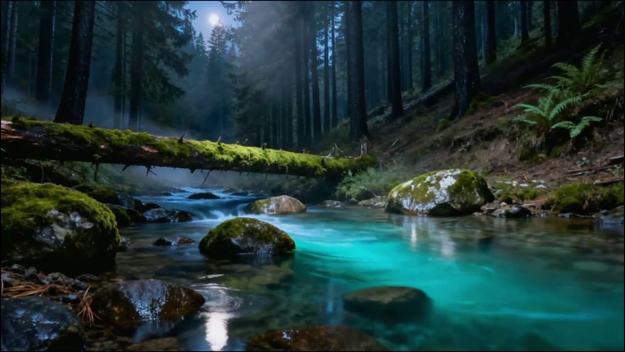 Peaceful Forest River & Birdsong Ambience for Deep Sleep | Relaxing Nature ASMR