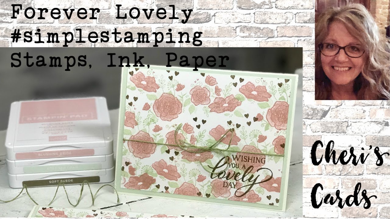 Forever Lovely Occasions 2019 Stampin' Up! #simplestamping Handmade Easy Starter Card