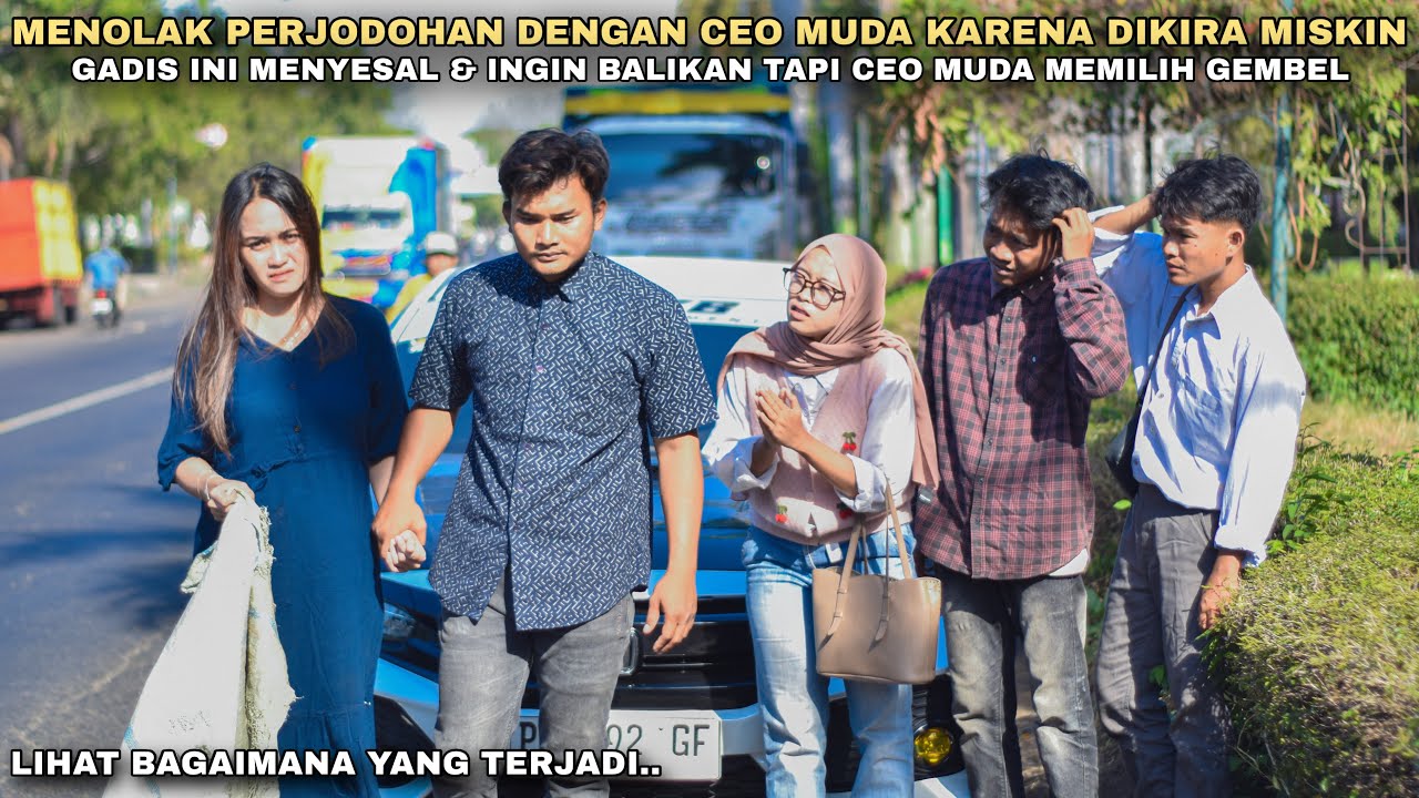 MENOLAK PERJODOHAN DENGAN CEO MUDA KARENA DIKIRA MISKIN, CEO KAYA INI MALAH MENIKAHI GADIS GEMBEL‼️