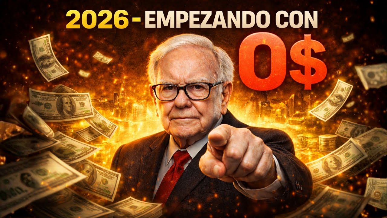 Warren Buffet: Si empezara 2026 sin dinero, este sería mi plan.