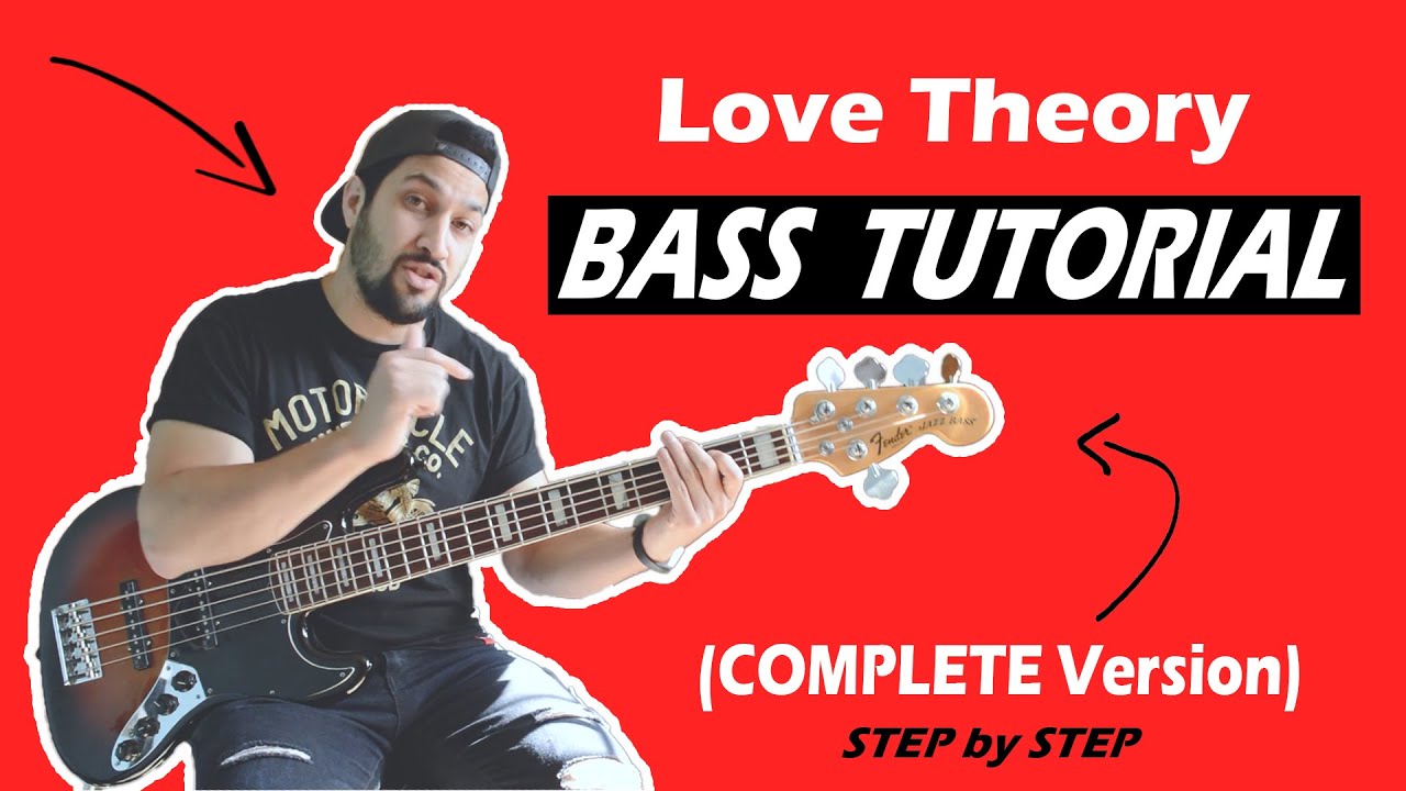 Love Theory BASS TUTORIAL  (COMPLETE Version) Kirk Franklin by Emma Lascano