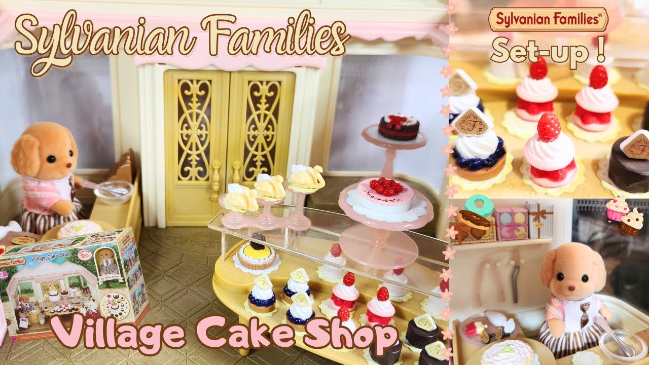 Sylvanian Families [Unboxing & Setup] Village Cake Store // Calico Critters