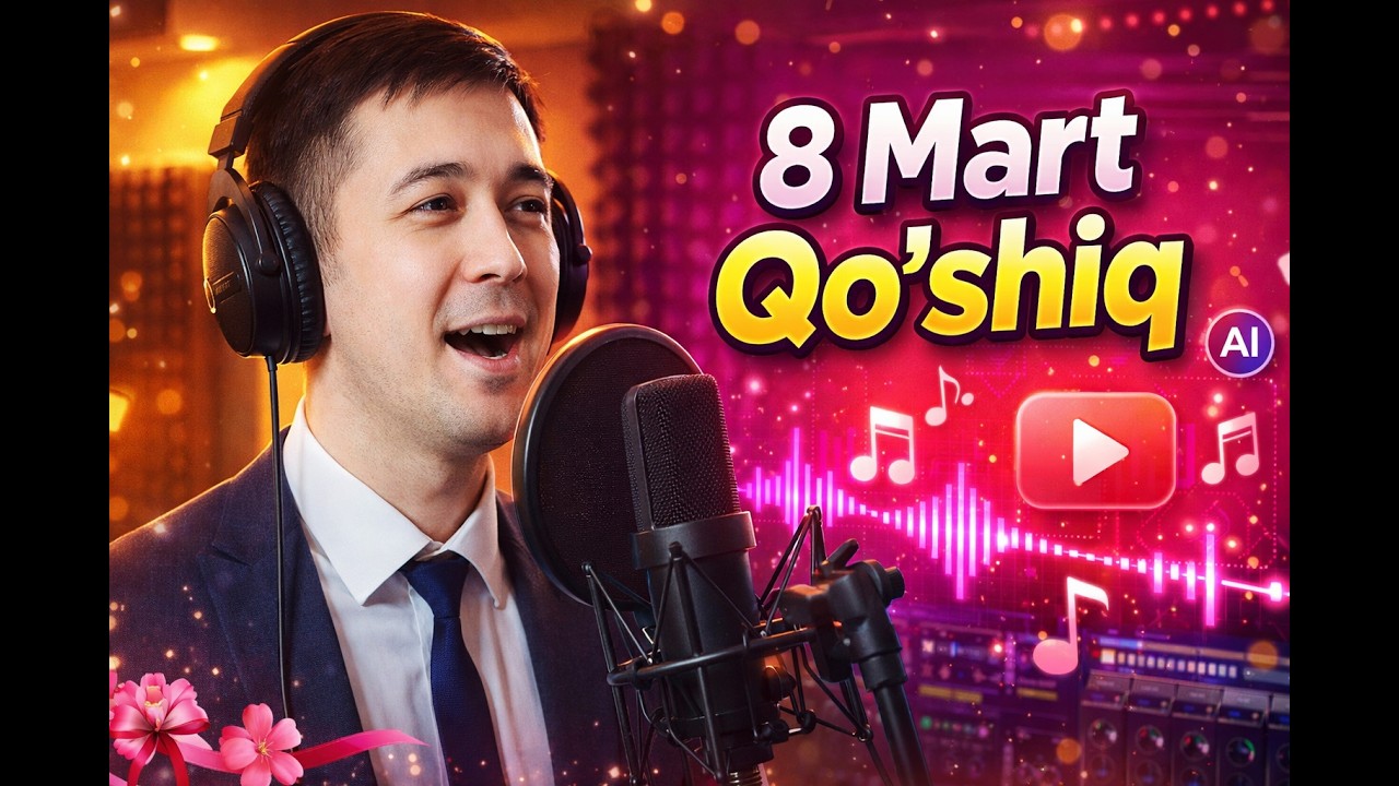 8-mart uchun eng go‘zal sovg‘ani Sun’iy Intellekt yaratdi! (Suno AI darsi)