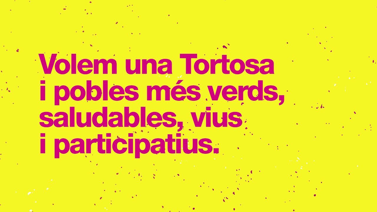 Programa 2019 CUP Tortosa: ecologisme