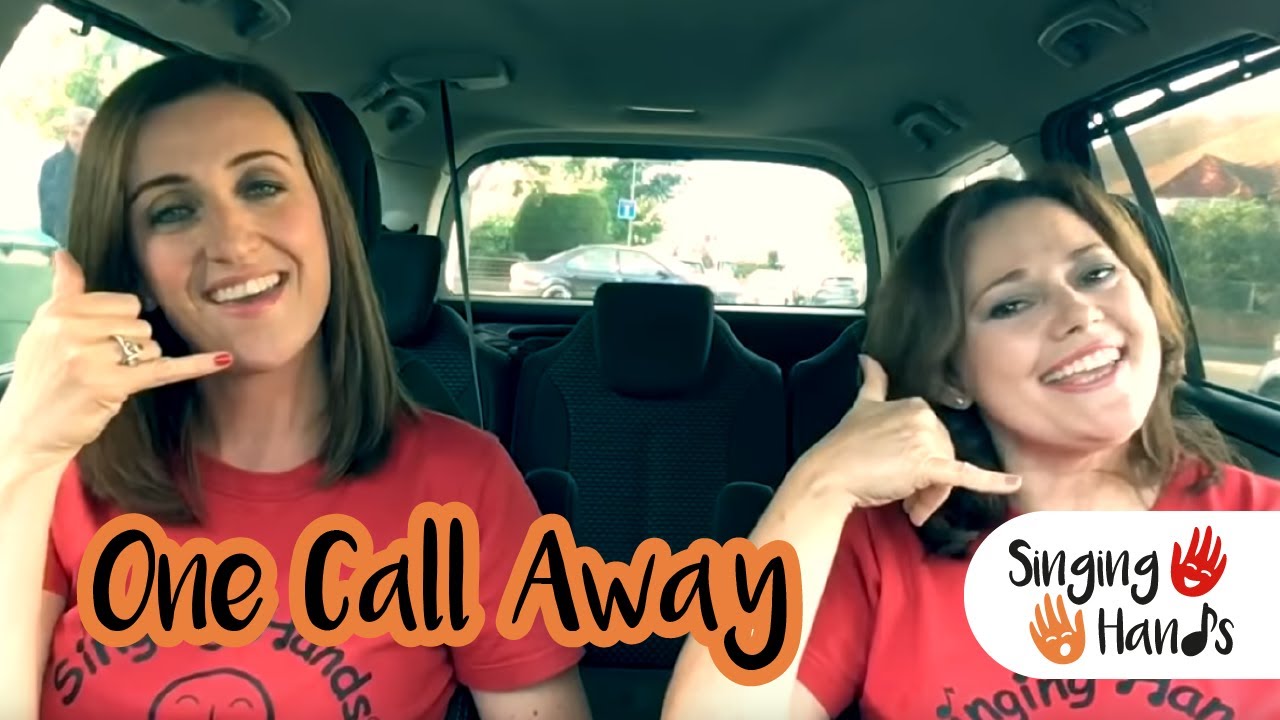 Makaton CarPark Karaoke - One Call Away - Singing Hands